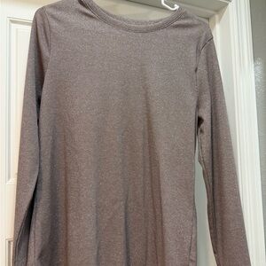 A New Day Metallic Knit Top
